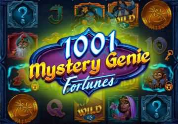 Игра 1001 Mystery Genie Fortunes в казино Олив